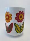 Raffi Cup Beaker Bold Flower Design Vintage Style