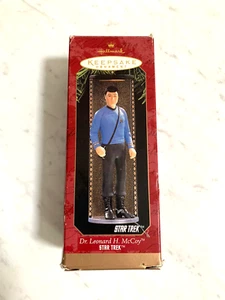 Hallmark Keepsake Ornament Star Trek Dr. Leonard H. McCoy Enterprise 1997 mit Box - Bild 1 von 6