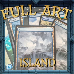 Magic the Gathering: Full Art Island (Regular and Foil) BUY MORE AND SAVE! - Picture 1 of 89