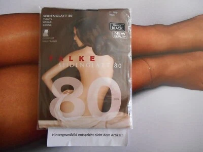 Falke Seidenglatt Comfort Waistband Strumpfhose 80 DEN Gr. 38-40 Schwarz # 2765 - Bild 1 von 2