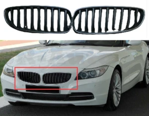 FOR 2009-2012 BMW Z4E89 ABS carbon fiber replacement grille center mesh 2PCS - Picture 1 of 3
