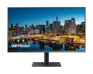 Samsung TU87F 32" Thunderbolt 3 Widescreen UHD HDR Business Monitor BOX DAMAGED - Picture 1 of 9
