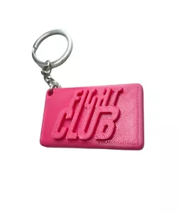 Fight Club Soap Keychain | PaperStreet Soap Tyler Durden Handmade Pink - Picture 1 of 3