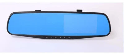 4.3-inch driving recorder HD dual lens car rearview mirror dual recording cardvr - Image 1 of 4