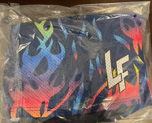 Lost Files Blue Flames Shorts Basketball Athletic Shorts - Large - Ships Today! - Picture 1 of 3