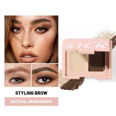 Two-tone Eyebrow Tinting Styling Gel Soap Wax Transparent Eye Brow Tint Enhancer - Image 1 of 4