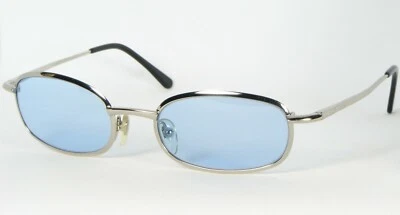 s. Oliver 3962 1 SILVER SUNGLASSES GLASSES W/ BLUE LENS 51-17-140mm (NOTES) - Image 1 of 4
