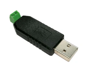 Adaptador USB (2.0) a RS485 - CH340 con cables Dupont de 2x20 cm (macho a macho) - Imagen 1 de 5