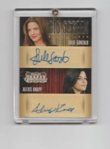 Panini Americana Dual Autograph Trading Card Julie Gonzalo Alexis Knapp (A) - Picture 1 of 2