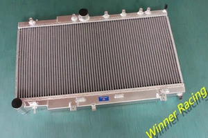ALUMINUM RADIATOR FOR SUBARU IMPREZA 2.0 WRX Wagon 4-Door TURBO 2000-2002 MT - Picture 1 of 5