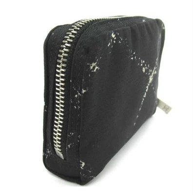 Monedero compacto de nailon negro Chanel rango B usado Foto 1 de 4