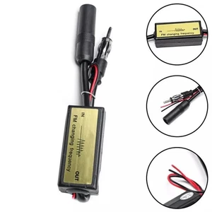 FM Frequency FM 92 - 106 Mhz Radio Expander Converter Car Audio Receiver Black - Foto 1 di 8