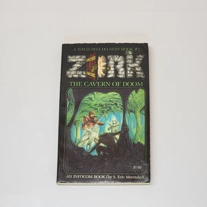 1983 Zork the Cavern of Doom Meretzky paperback Choose Your Own Adventure book! - Imagen 1 de 11