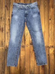 Levis 541 Jeans Mens Size 34x36 Blue Stretch Denim Straight Leg 5 Pocket - Picture 1 of 10