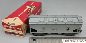 American Flyer Postwar 924 Cement Car in Rare 24208 Box [1958] VG/OB [DA64] - Picture 1 of 11