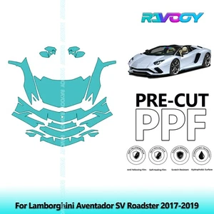 PreCut Paint Protection PPF Kit For Lamborghini Aventador SV Roadster 2017-2019 - Picture 1 of 7