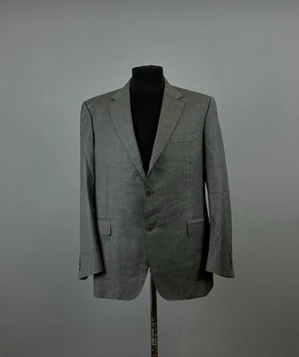 CANALI Gray Wool Button Down Blazer Jacket Sport Coat Size 58R - Image 1 of 4