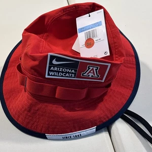 NWT Men's Medium Nike Dri-Fit NCAA Arizona Wildcats U of A Fishing Bucket Hat - Picture 1 of 5