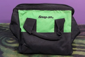 Snap On Tools CTUTOTE Power Tool Tote Bag/Tool Carry Bag W/ Handle Green Black - Bild 1 von 6