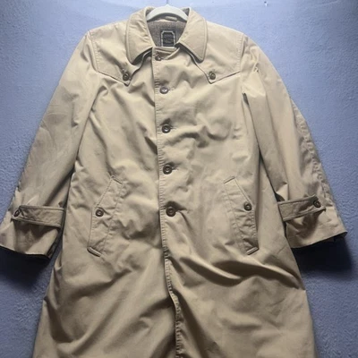 Abrigo Christian Dior De Colección Para Hombre Grande Largo Trench Forrado de Lana París Clásico Años 90 Foto 1 de 4