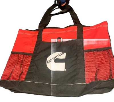Bolso de Mano Promocional Cummins - Rojo y Negro, Uso Ligero Foto 1 de 4