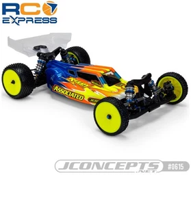 JConcepts S2 - RC10b7 Body W/ Carpet/Turf/Dirt Wing Fits AE B7 Clear JCO0615 - Picture 1 of 1