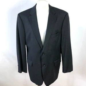 Hugo Boss Pasolini/Movie 46R 100% Virgin Wool Button Sport Coat Jacket Gray MINT - Picture 1 of 16