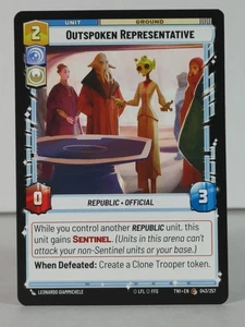 Outspoken Representative - TWI EN 043/257 - Common - Picture 1 of 4