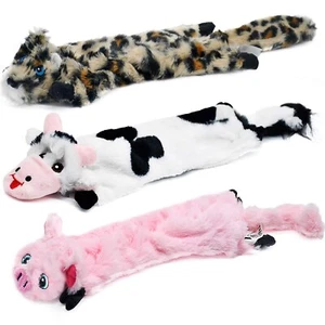 SHARLOVY Dog Squeaky Toys No Stuffing, 3 Pack Dog Toys Crinkle Dog Toys for S... - Picture 1 of 9