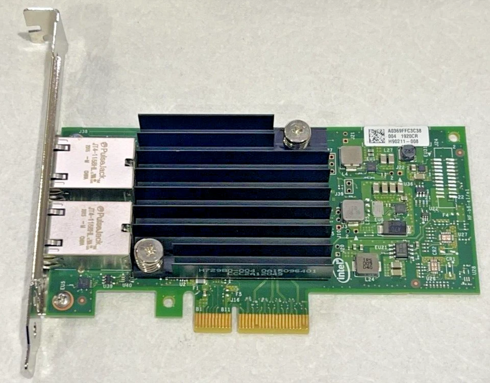 Lenovo 00MM862 Intel X550-T2 10GbE 2-Port PCI-e 3.0 x8 NIC - Image 1 of 1