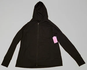 Tek Gear Essentials Hoodie Men XXL Black  Active Full Zip Chest 44 inches  - Picture 1 of 4