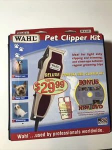 WAHL PET CLIPPERS Professional Heavy Duty Trimmer USA Made! Dog Grooming Kit - Picture 1 of 10