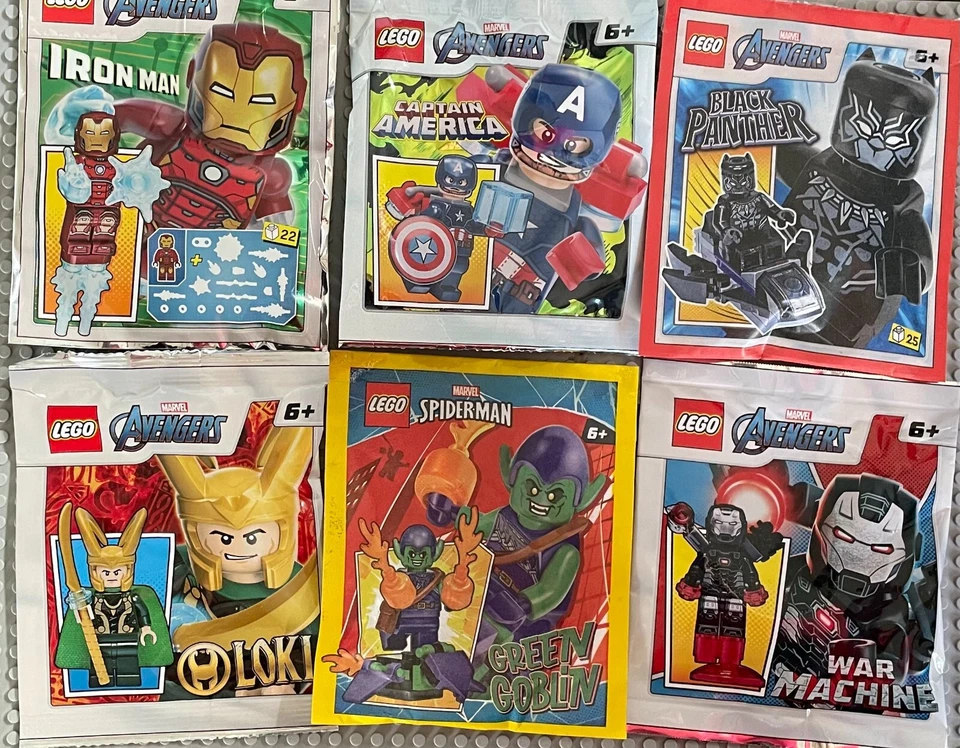 LEGO Marvel Mini Figure Foil Pack Limited Edition Foil Pack - YOU PICK - Image 1 of 1