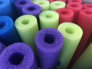 3 x Pool Noodle Foam Swimming Party Craft Insulation Therapy Fishing Floating - Picture 1 of 3