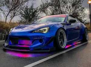 Type S Formula Drift Pro Series Smart Underglow Full Car W/3rd Brake Light Kit - Picture 1 of 7