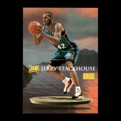 Jerry Stackhouse 1998-99 SkyBox Detroit Pistons #46 RYF 83 - Image 1 of 2