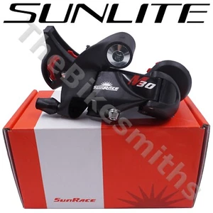 Desviador trasero jaula larga SunRace RDM37 13-30T conexión directa 7 velocidades - Imagen 1 de 4