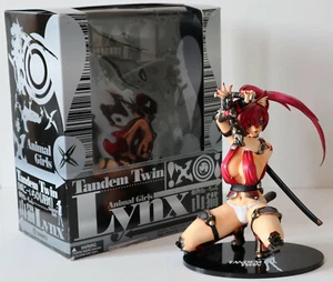 TANDEM TWIN ANIMAL GIRLS LYNX Ryokugyoku  - Statue - Yamato - Picture 1 of 2