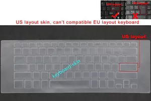 Keyboard Skin Cover for sony SVF15Nxxx Fit15N SVF14 14A SVF14Nxx Fit14N SVF13Nxx - Picture 1 of 3