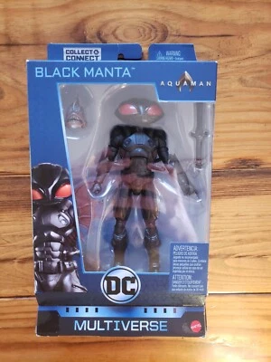 Figura DC Aquaman Movie Multiverse Trench Warrior Series Black Manta 6" nueva 2018 Foto 1 de 4