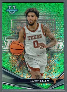 2022-23 Bowman University Best Timmy Allen verde mini diamante refractor #/99 radiocontrol - Imagen 1 de 2