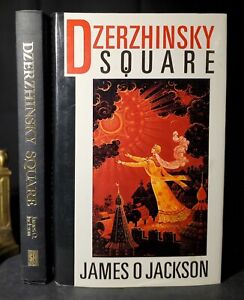 Dzerjinsky Square par James Jackson 1986 livre à couverture rigide 1ère édition très bon