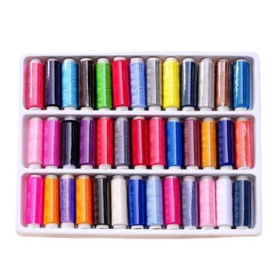39PCS/Set Assorted Colorful Polyester Sewing Thread Spools - Image 1 of 4