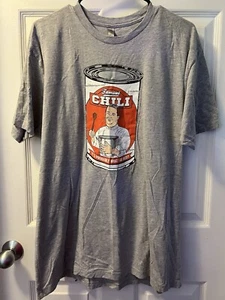 Camiseta Gris Kevin’s Chilli Unisex Talla XL The Office Camiseta Divertido Regalo - Imagen 1 de 4