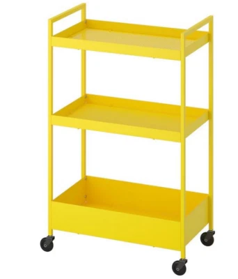 NISSAFORS Servierwagen Ikea Küchenwagen, gelb, 50.5x30x83 (Raskog Style) - Bild 1 von 2