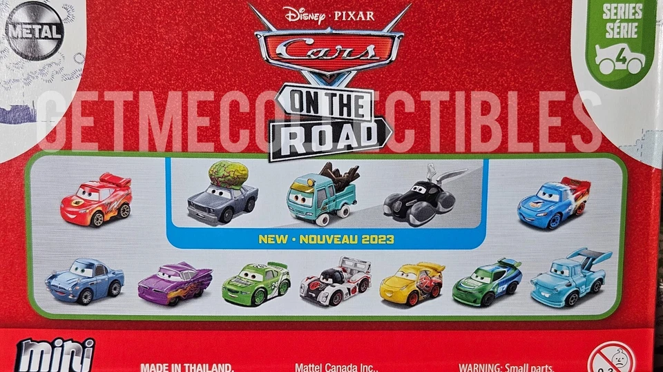 36 DISNEY PIXAR CARS MINI RACERS BLIND BOX CASE T DOUG NORIYUKI SPEED DEMON GMC - Image 1 of 1