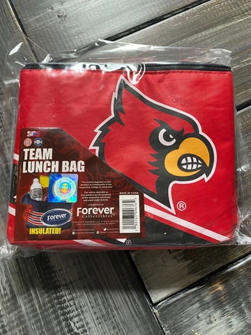 Louisville Cardinals Insulated Lunch Bag Cooler New NCAA Cover