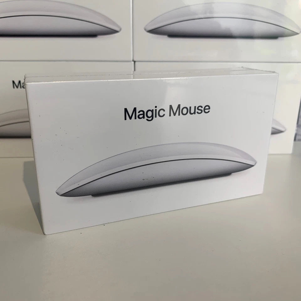 🟢 Apple Magic Mouse 2 Wireless White Silver iMac Macbook Sealed 100% Original - Image 1 of 4