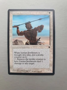 Icatian Javelineers MTG Fallen Empires (1994) Common White Creature NM - Picture 1 of 2