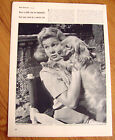 1940 Photo Article Ad  Vaudeville Star June Preisser & Cocker Spaniel Dog